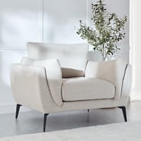 طقم كنب ميلريسا كرسي بمساند ذراعين كنبة مقعدين، كن...