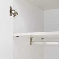 خزانة ملابس عالية اللمعان 6 أبواب و2 درج ومرآة من...