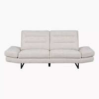 كنبة فيرلينا كبيرة بظهر قابل للتعديل مقعدين قماش ب...