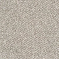 كنبة أوراليا مقعدين قماش لون بيج داكن بارجل بلاستي...