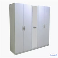دولاب ملابس بمرآة و5 أبواب من كولتورب بلس