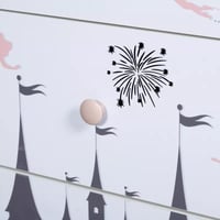 طاولة تزيين بمرآة و3 أدراج من كالڤينزا