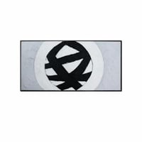 لوحة جدارية مولتو لون رمادي و أسود مقاس 140x70 سم