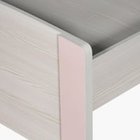 سرير فردي بلوح رأسي بمساحة تخزين من آنا - 90x200 س...