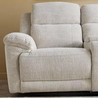 كنبة استرخاء فيلورا بمقعدين مع مسند قابل للطي وحام...