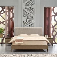 طقم غرفة نوم كينج 6 قطع من جينوفا - 180x200 سم