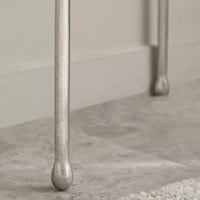 طاولة كونسول دوريفنا من الألومنيوم المصبوب لون سيل...