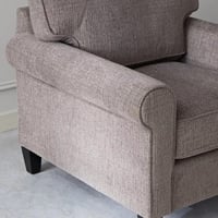 كنبة كاستيلّا بمقعد واحد و وسادة لون ابيض هيكل خشب...