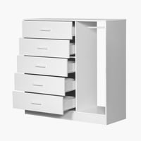 وحدة 5 أدراج وعلاّقة كودي تصميم حصري - فانيلا