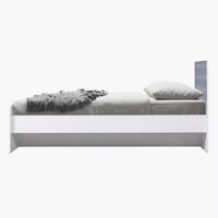 سرير فردي بتصميم أنيق نيو من كومو - 90x190 سم