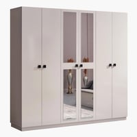 دولاب ملابس سوهو 6 أبواب مع 2 مرايا مقاس 220x55x21...