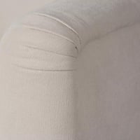 كنبة فالوري 3 مقاعد مع وسادتين قماش لون كريمي بارج...