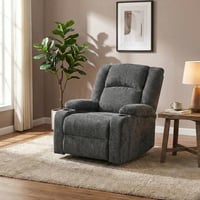 كرسي استرخاء ثابت بيانكا قماش شانيل لون رمادي غامق...