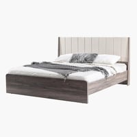 طقم غرفة نوم كينج 5 قطع من آشفورد - 180x200 سم