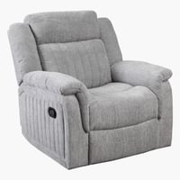 كنبة استرخاء مفرد جريفين لون رمادي مقاس 100x94x96س...