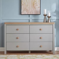 طاولة تزيين رئيسية دون مرآة 6 أدراج من فينسي