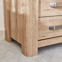 كومودينو خشب بيج بدرجين من أوليفوس