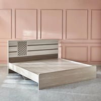 طقم غرفة نوم سوبر كينج -5 قطع من هيرشي - 200x200 س...