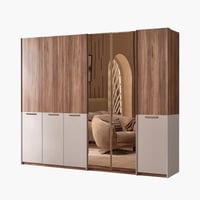 دولاب ملابس بريستيج خشب 6 أبواب و مرايا مقاس 230x6...