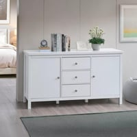 وحدة جانبية نوفيليا أنيقة ببابين و3 أدراج معدن مع...