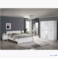 دولاب ملابس بمرآة و5 أبواب من كولتورب بلس