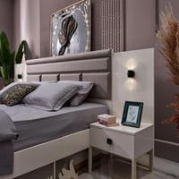 طقم غرفة نوم كينج 6 قطع من سوهو - 180x200 سم