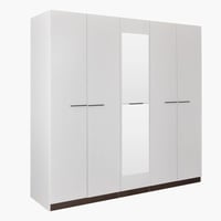 دولاب ملابس ريفا ب 5 أبواب مع مرايا مقاس 216x60x24...