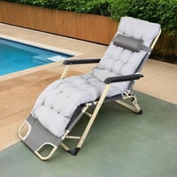 كرسي للحديقة والرحلات بمسند للرأس وسادة قابل للطي...