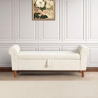 مقعد بنش مع مساحة تخزين من باريس