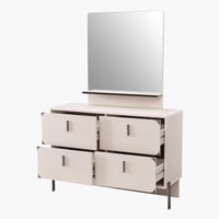 طقم غرفة نوم كينج 6 قطع من بومزا - 180x200 سم