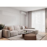 كنبة زاوية شمواه اولاي علي شكل حرف L فماش شانيل لو...