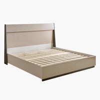 طقم غرفة نوم سوبر كينج عالي اللمعان 5 قطع من كارتر...