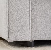 كنبة سرير زاوية ثلاثية قابلة للعكس بمساحة تخزين بي...