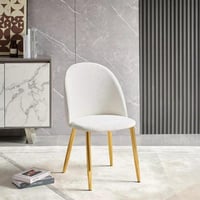 طقم طاولة سفرة مستطيلة من الحجر الملبد ابيض 6 كراس...