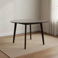 طاولة سفرة خشب طبيعي لون بني 3 مقاعد - من دوفيرا