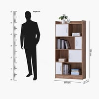 خزانة كتب 4 مميزة- أبواب ورفوف من ألفورد إلورا