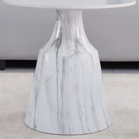 طقم طاولات قهوة كالڤينا بسطح حجر ملبّد 5 قطع و قاع...