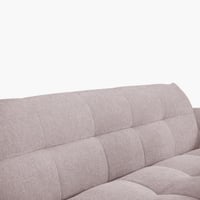 كنبة قماش مقعدين من شيكاغو قماش مخملي لون كشمير با...