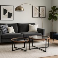 طقم طاولات قهوة لينيا