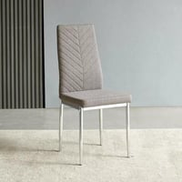 طقم طاولة سفرة من الحجر الملبد ابيض 2 كراسي قماش ب...