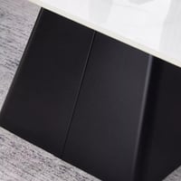 طقم طاولات قهوة إلفونا قطعتين سطح الحجر الملبد و ق...