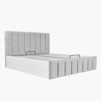 طقم غرفة نوم كينج 5 قطع بمساحة تخزين هيدروليك ذكية...