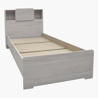 سرير أطفال فردي ذكي من إلموود – 90x200 سم مع لوح ر...