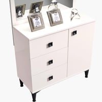 طقم غرفة نوم كينج 6 قطع من سوهو - 180x200 سم