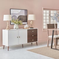 كونسول ناتاليا إن إكس تي بـ3 أدراج وبابين لون بني...