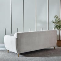 طقم كنب فيونارا كرسي بمساند ذراعين كنبة 3 مقاعد و...