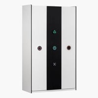 دولاب ملابس 3 أبواب من جيمرز