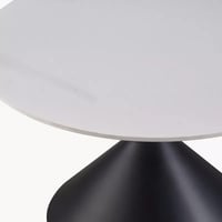 طقم طاولات قهوة إلفيورا قطعتين سطح من الحجر الملبد...