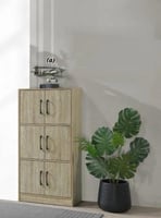 وحدة أدراج خشبية – 3 أدوار بتصميم عصري عملي