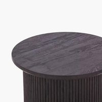 طقم طاولة شاي من ألواح ليفية متوسطة الكثافة لون بن...